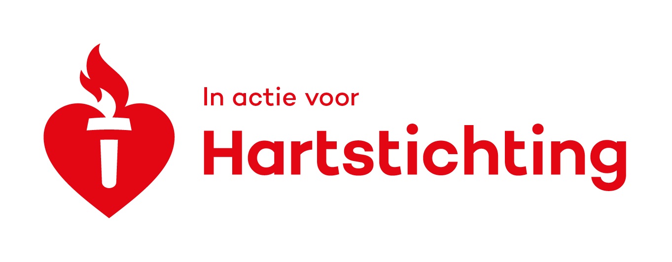 HARTSTICHTING in actie voor logo rood RGB